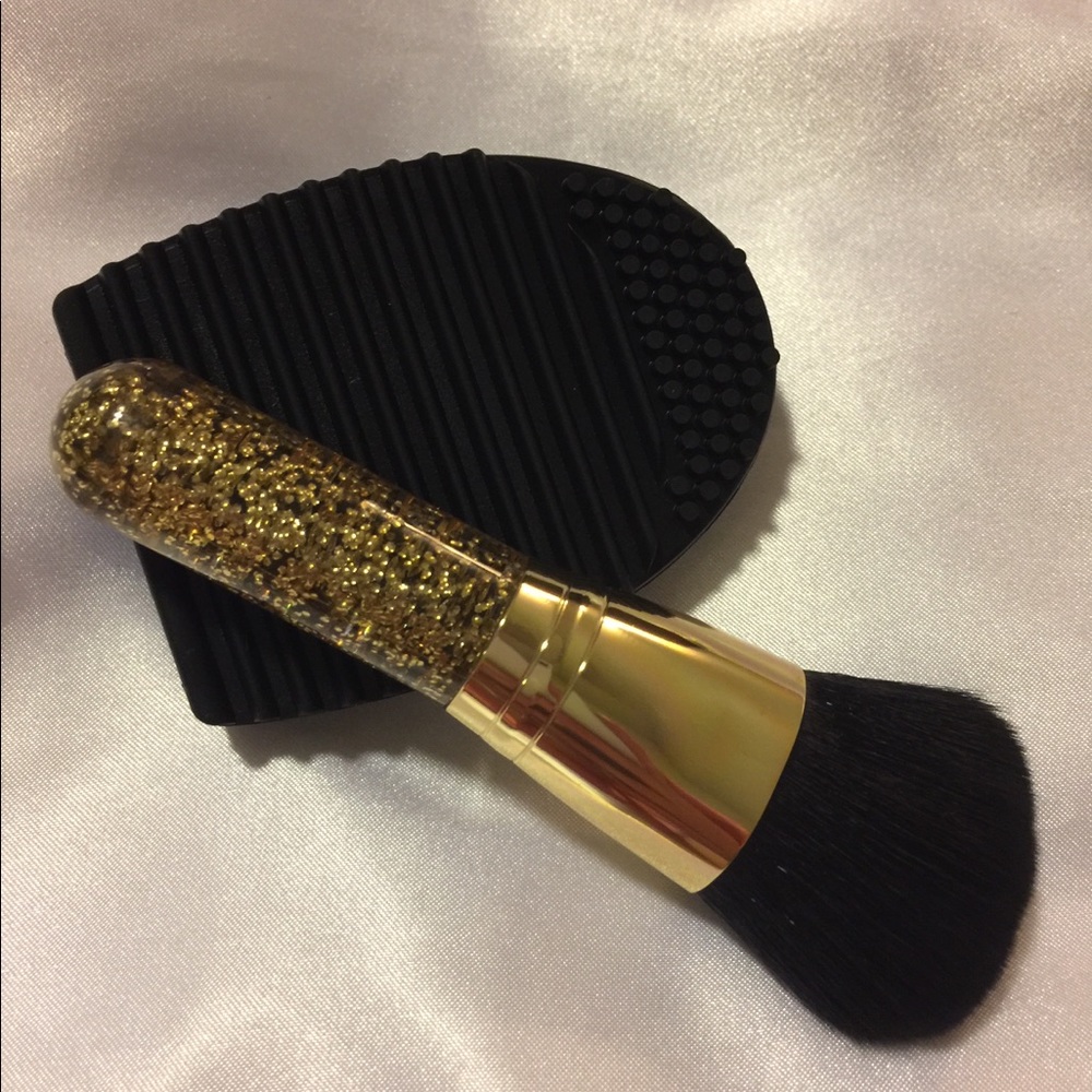 🦋2Pc New Gold Dust Traveler Duo “Brush Egg” Set